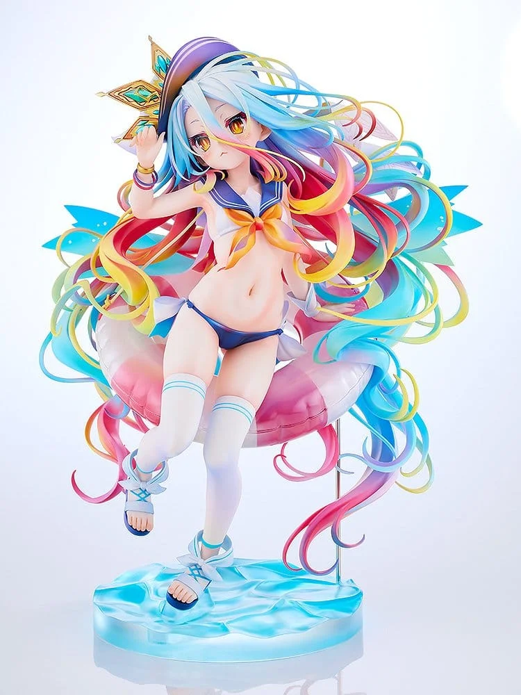 No Game No Life Statue 1/7 Shiro: Sailor-Style Swimsuit Ver. 24 cm